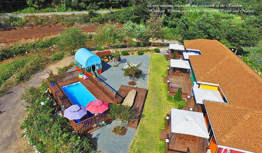 Rainbow Hwangto Pension Phjongcshang Kültér fotó