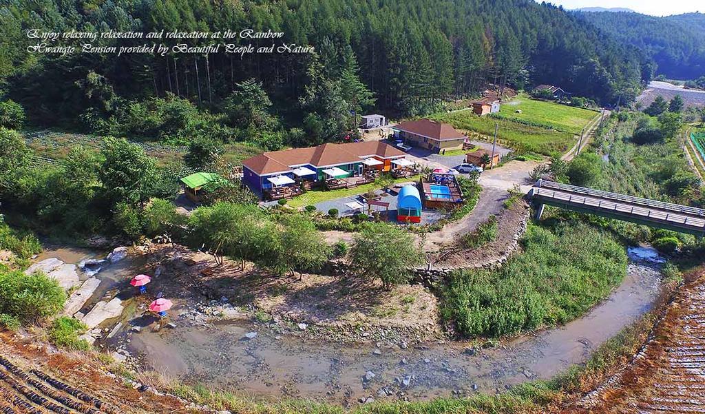 Rainbow Hwangto Pension Phjongcshang Kültér fotó